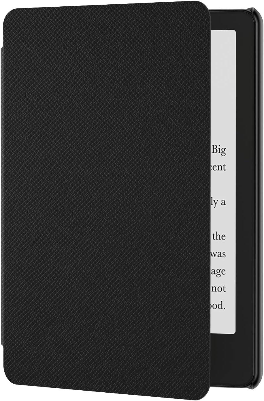 Ayotu Case for 6.8" Kindle Paperwhite 11th Generation 2021 and Kindle Paperwhite Signature Edition, PU Leather Cover with Auto Sleep/Wake, Only Fit Kindle Paperwhite 2021, Black