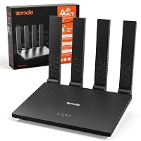 Tenda Router 4G con SIM Modem LTE Cat4 Wi-Fi N300 4G03 Pro V2.0