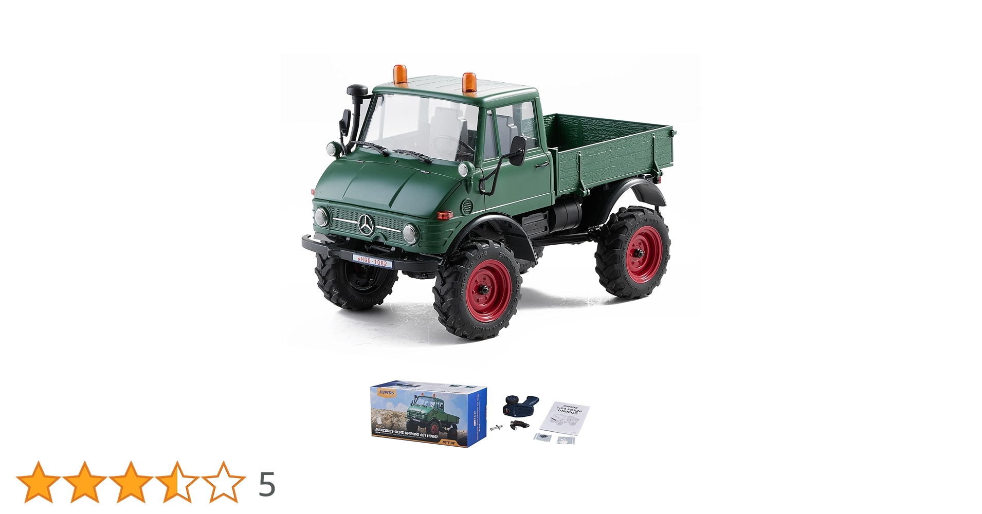 Amazon.co.jp: FMS 1/24スケール ラジコン ウニモグ RTR 公式