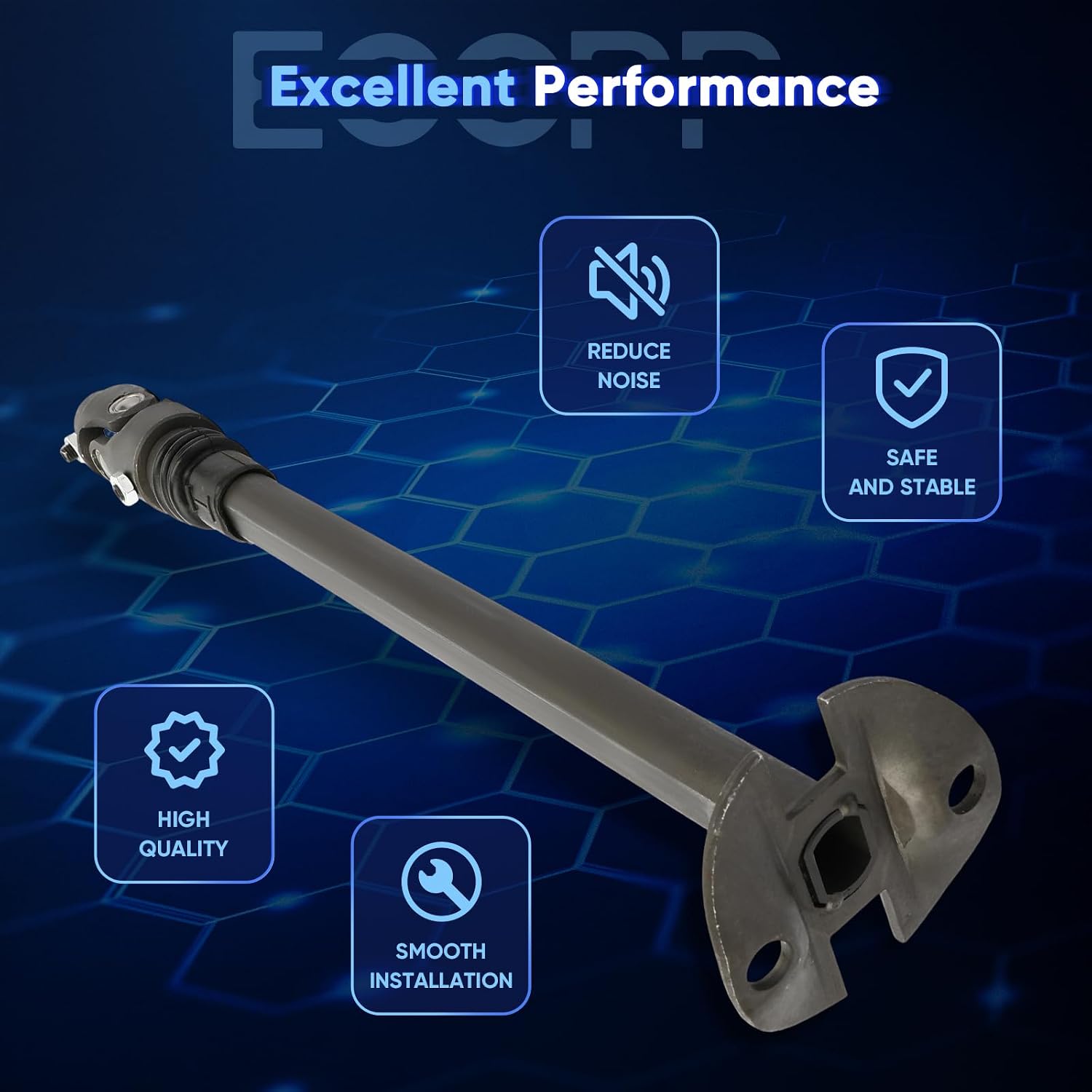 ECCPP Steering Shaft Column Steering Shaft Assembly fits for Dodge D100,D150,D200,D250,D300,D350,RD200,W100,W150,W200,W250,W300,W350,D100,D150,Ramcharger 1979-1993 425-W14 432660613
