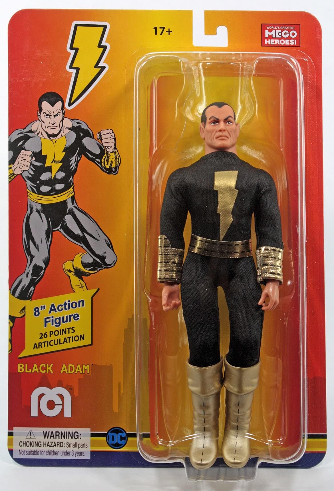 Topps X DC Comics Black Adam 8" Action Figure