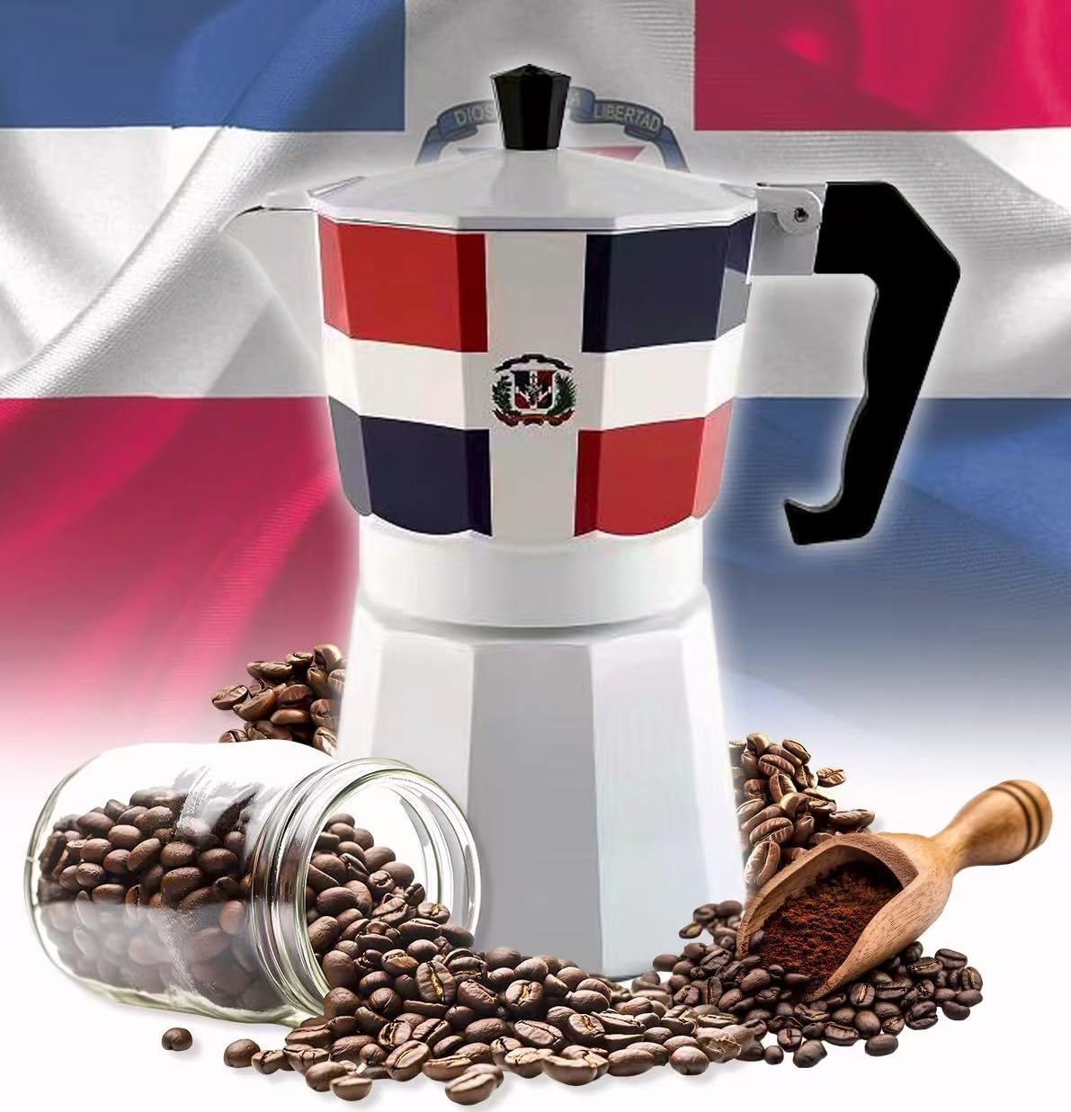 Amazon.com: PRK 14 Dominican Republic Coffee Greca Pot – Classic