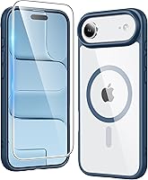 Vista 298 de FNTCASE Funda para iPhone 15 Plus: Fundas magnéticas transparentes para teléfono con protector de pantalla compatible con Magsafe Slim Anti