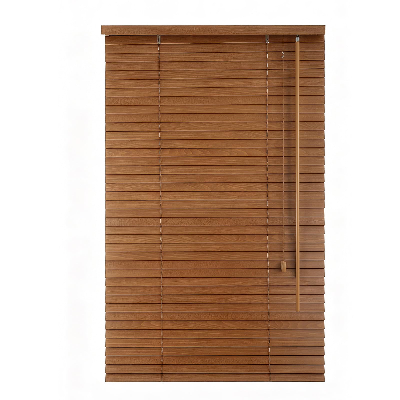 Sekey Jalousie Holzjalousie 50mm Holz jalousien Jalousette Echtholz Anpassbare Jalousie