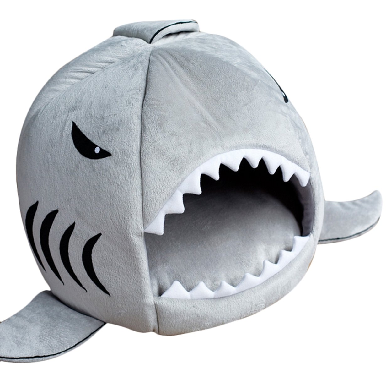 Amazon.co.jp: GarmentHolyland ペットハウス 鮫型 ベッド ペット