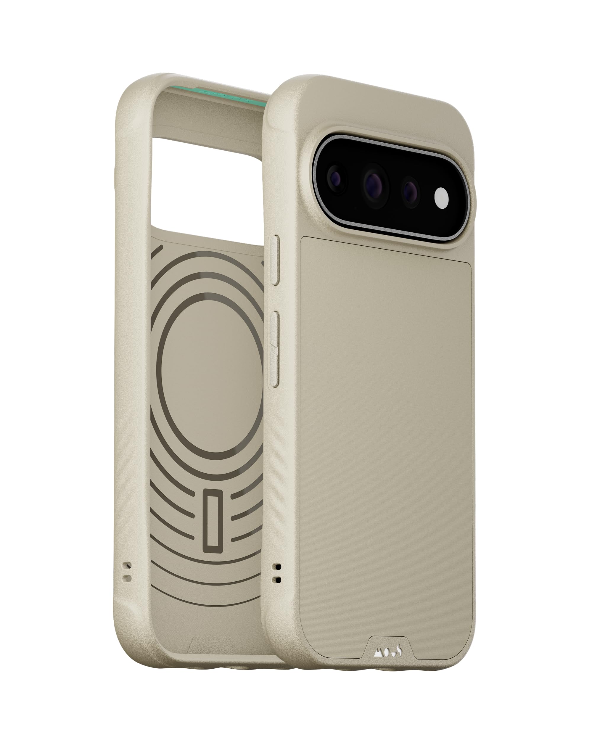 Mous Funda para Pixel 11 Pro - Limitless - Compatible con MagSafe y Pixelsnap, en Tejido - Arena
