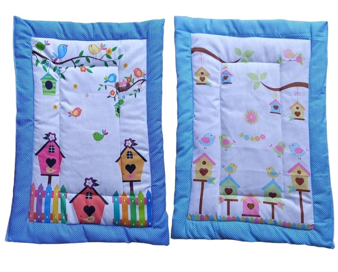 SmallBerry™ Combo Newborn Baby Pom Pom Cotton Baby Bed | Godari | Cradle Bed | Crib Sheet | Changing Mat Baby Godadi | Godari | Bedding Set | Mattress_Pack of 2 (B0CDBVCQQY) Amazon Price History, Amazon Price Tracker