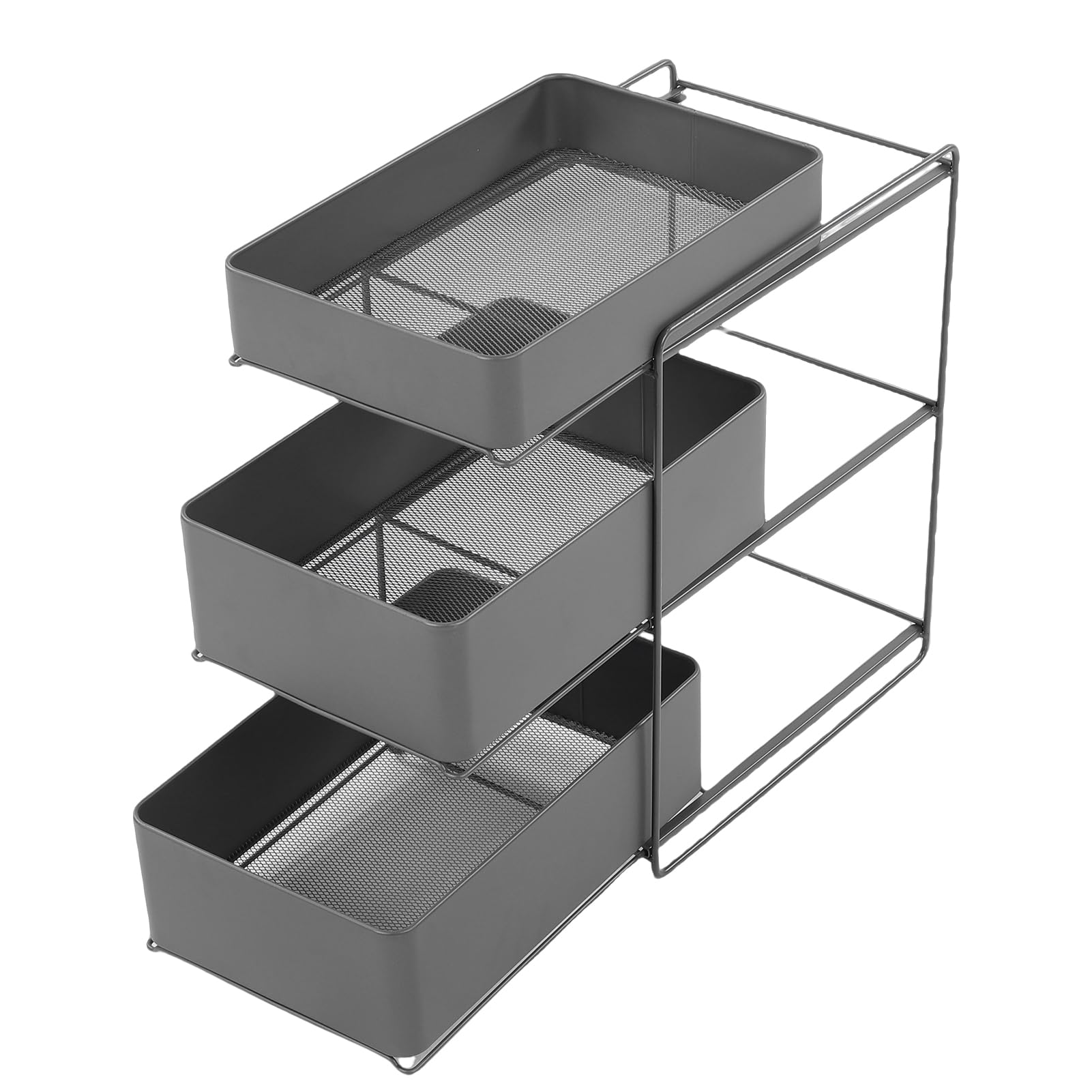 Estante de Almacenamiento Duradero Debajo del Fregadero, Organizador de Cocina y Baño Versátil para Oficinas