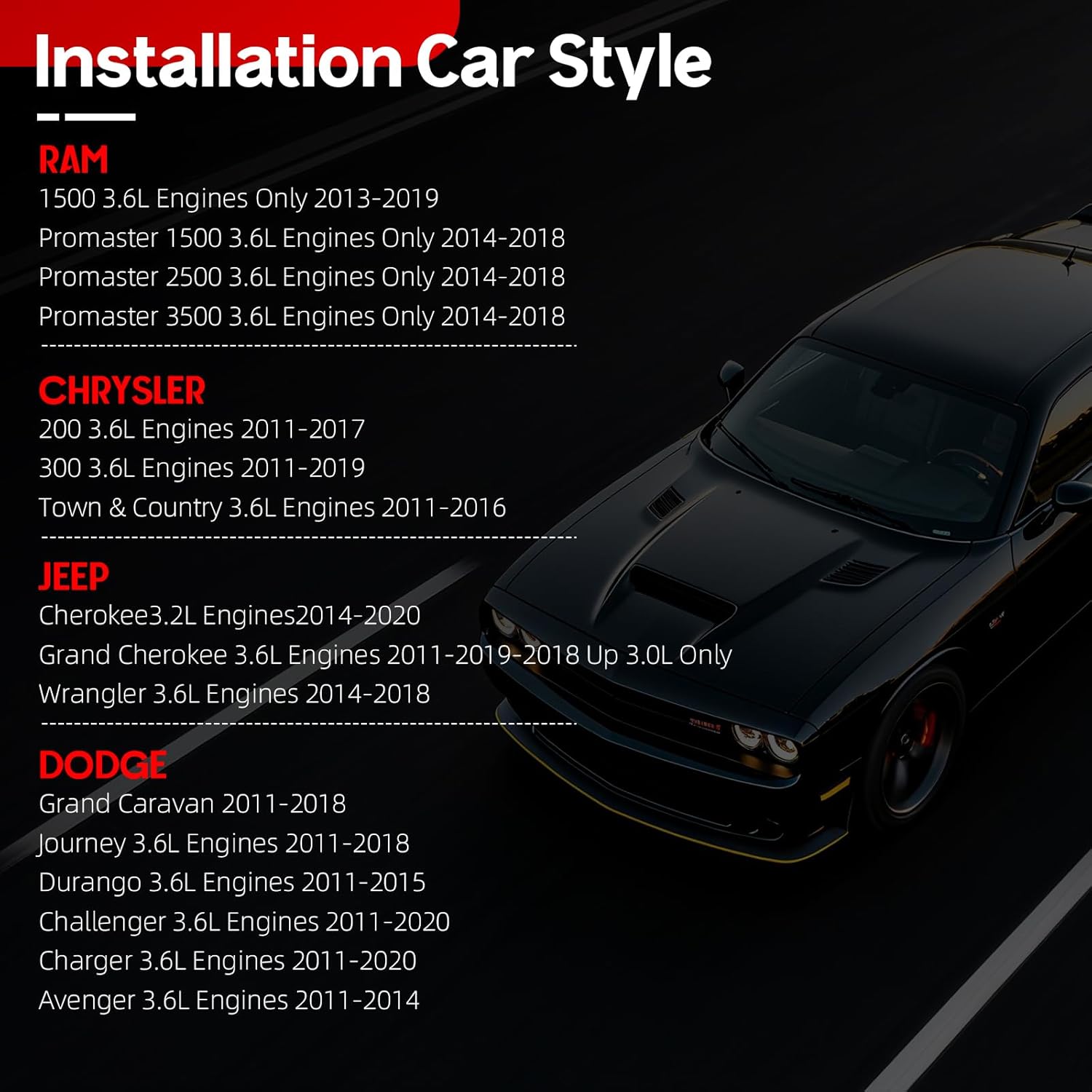 12 Pcs Rocker Arm Valve Lifters Gasket kit 5184296AH 5184332AA Compatible with Chrysler 200 300 Dodge Ram 1500 Challenger Charger Journey Avenger Jeep Grand Cherokee Wrangler 3.6L 2011-2020