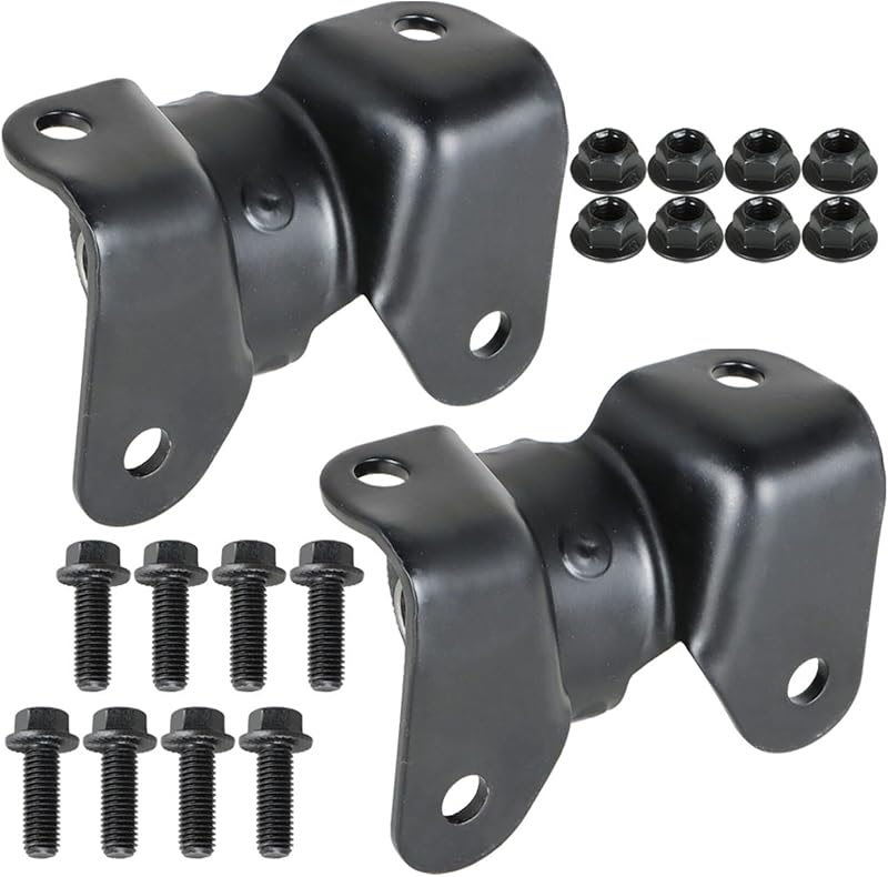 Suporte do travessão da barra de torção dianteira Silscvtt para Chevrolet Silverado e GMC Sierra – 2 unidades