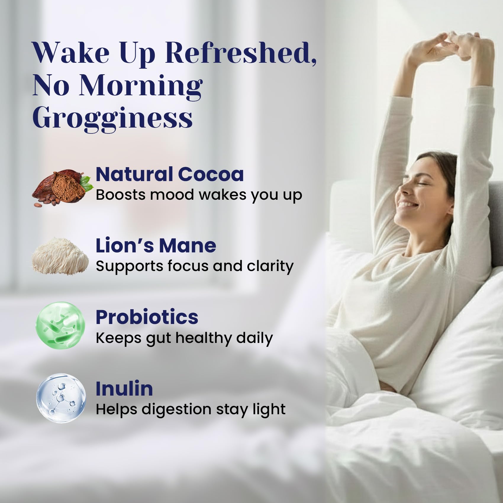 Natural Sleep Aid Cocoa Powder With Magnesium Glycinate, 30 Servings — Amazon image 5