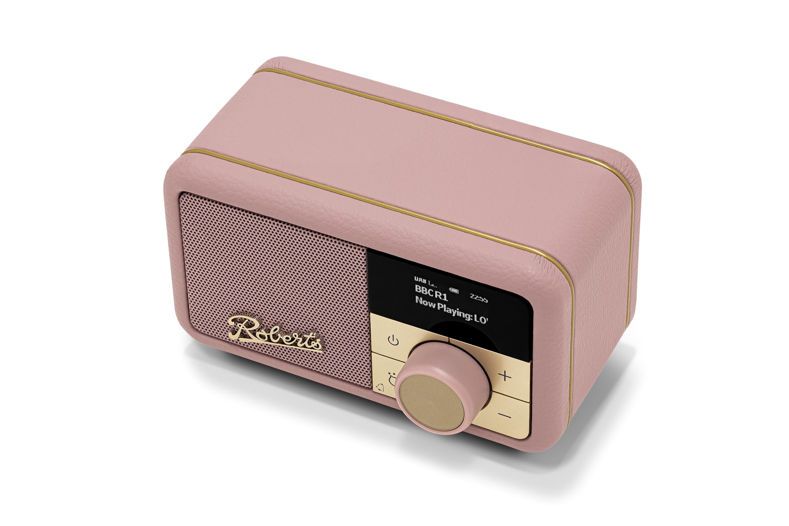 Roberts Revival Petite 2 Dab+/FM/Bluetooth con Alarma, Color Rosa