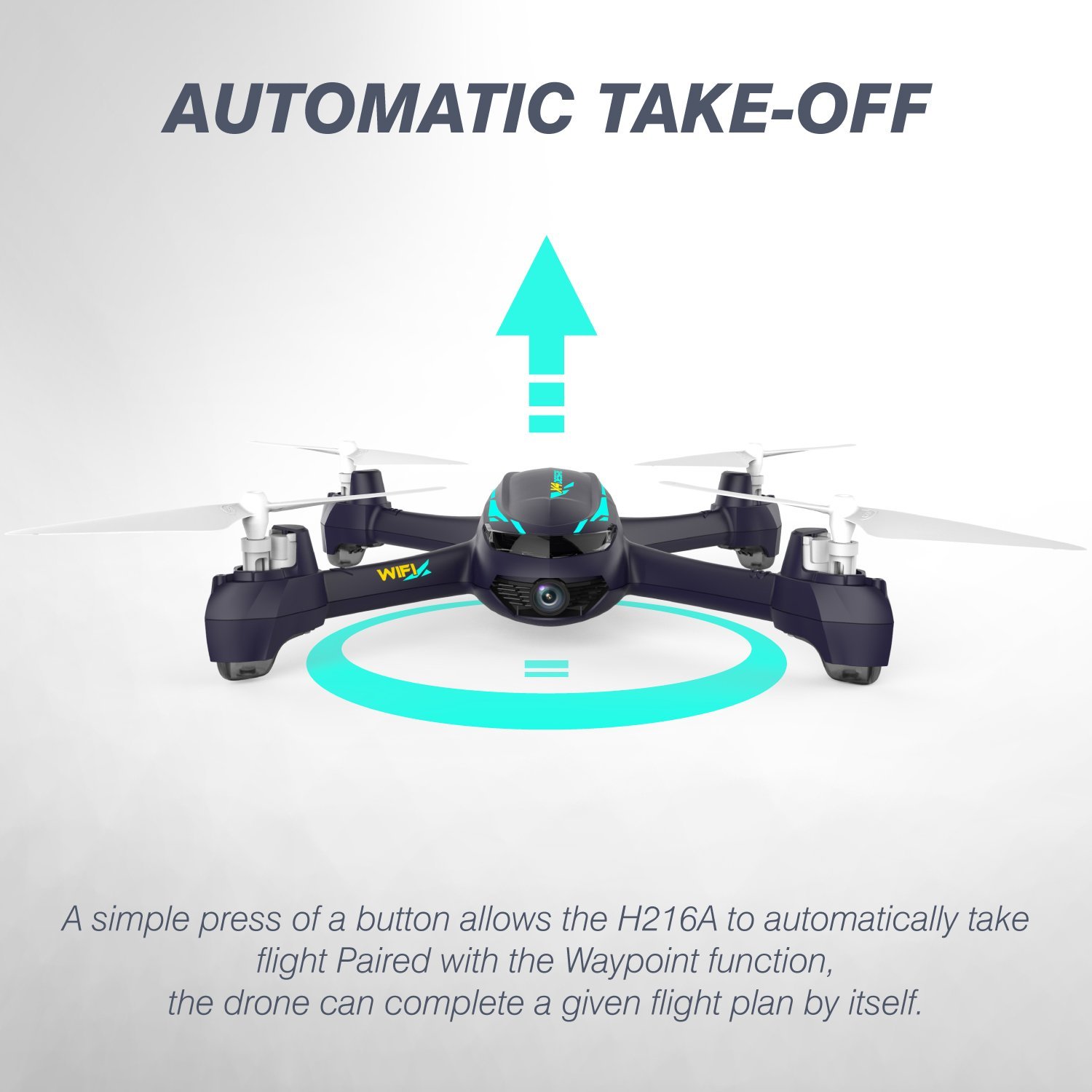 HUBSAN X4 H216A Desire Pro Drone GPS WiFi FPV 1080P HD Camera RTF