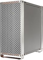 Vista 3 de InWin Dubili - Chasis para juegos de torre completa (serie iBuildiShare) con ventilador ARGB preinstalado x 4 (gris titanio)