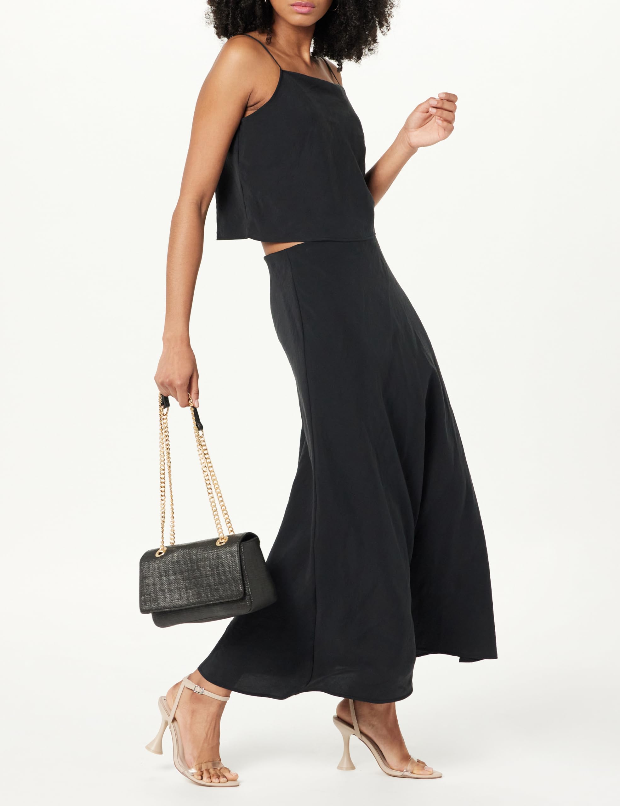 The Drop Haniyyah A-Line Midi Skirt Gonna Donna