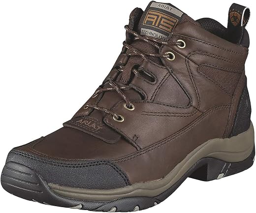 Ariat Men's Terrain Leather Outdoor Hiking Boots, Cordovan, 9.5