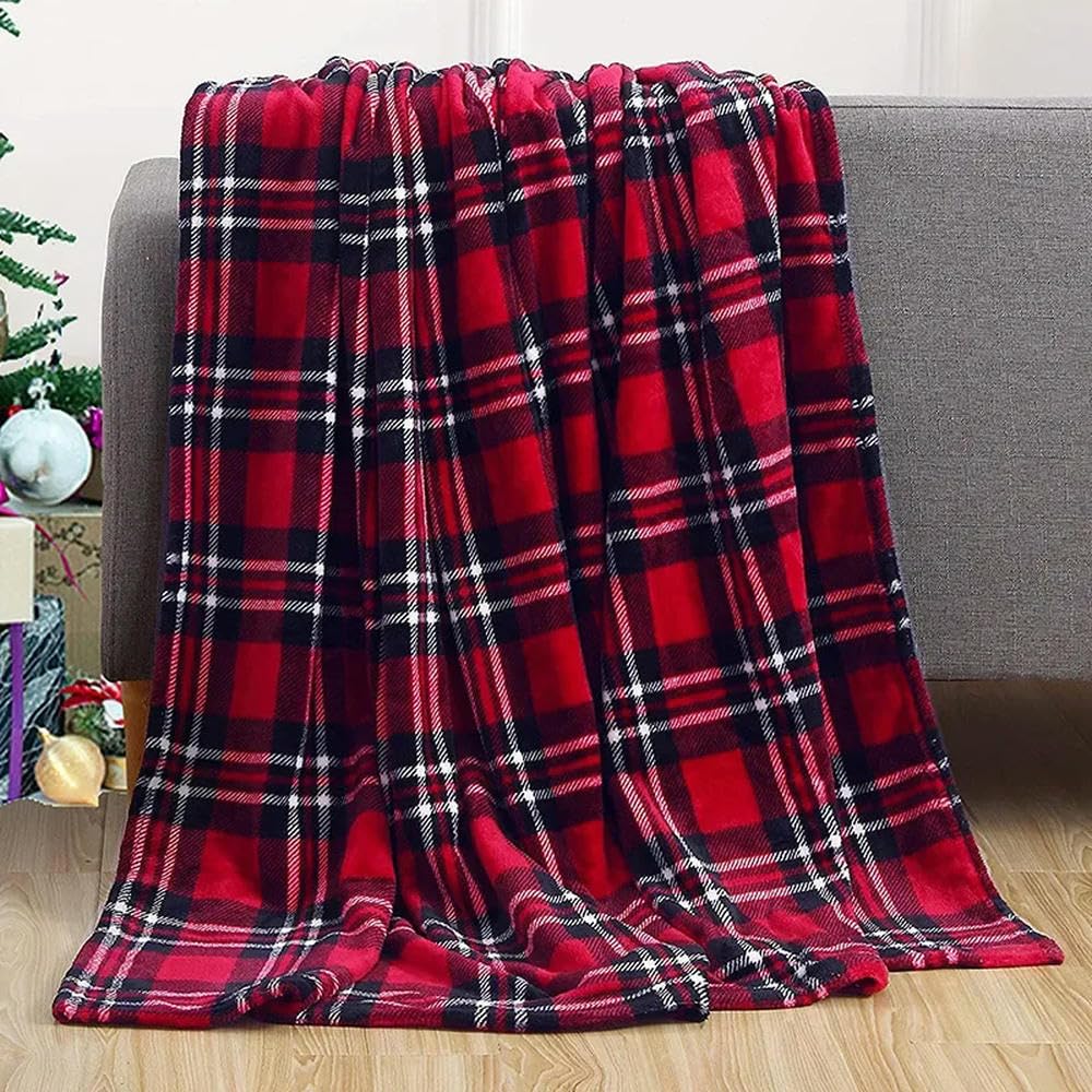 Manta navideña Decoración navideña Tema Festivo Decoración del hogar Mantas cálidas y acogedoras para Ropa de Cama de Invierno Sofá Manta Suave de Lujo