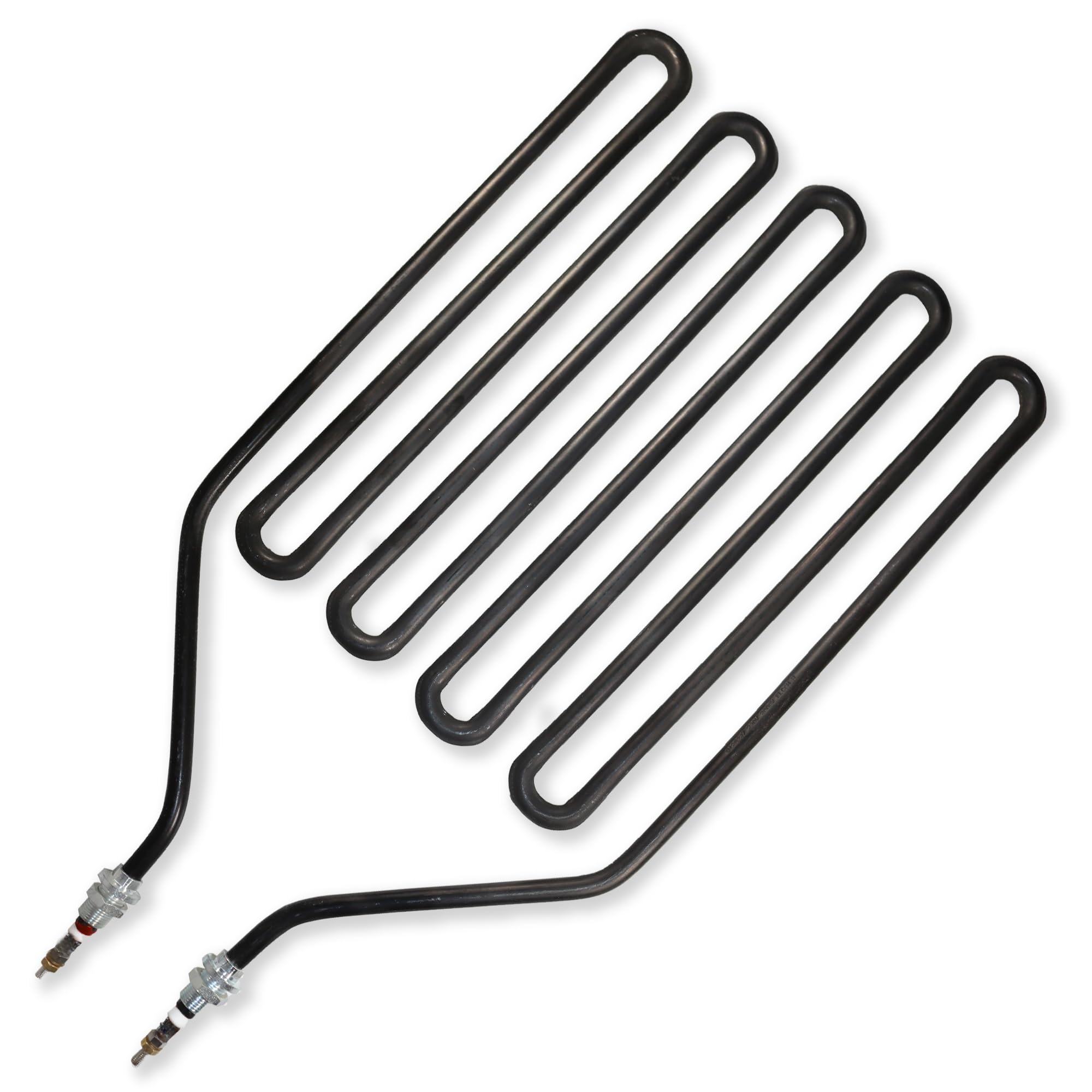 GOLDMAN SERVICE Resistencia para Estufa de Sauna - Alta Potencia 2000W - Recambio Compatible para Horno Calefactor de Sauna Finlandesa, Spaa, Clubs, Hotel. Medida: 375 x 224 milímetros