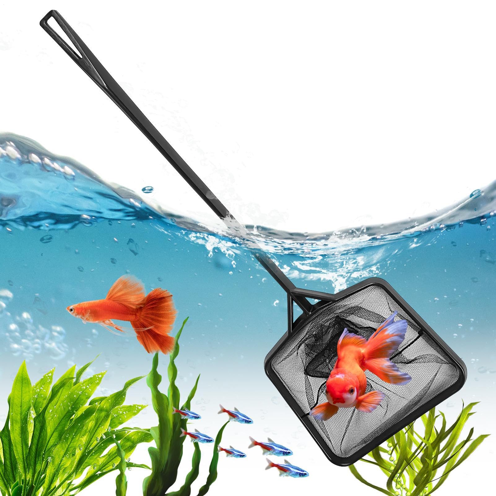 Aquarium Kescher Leichtes Feines Fangnetz
