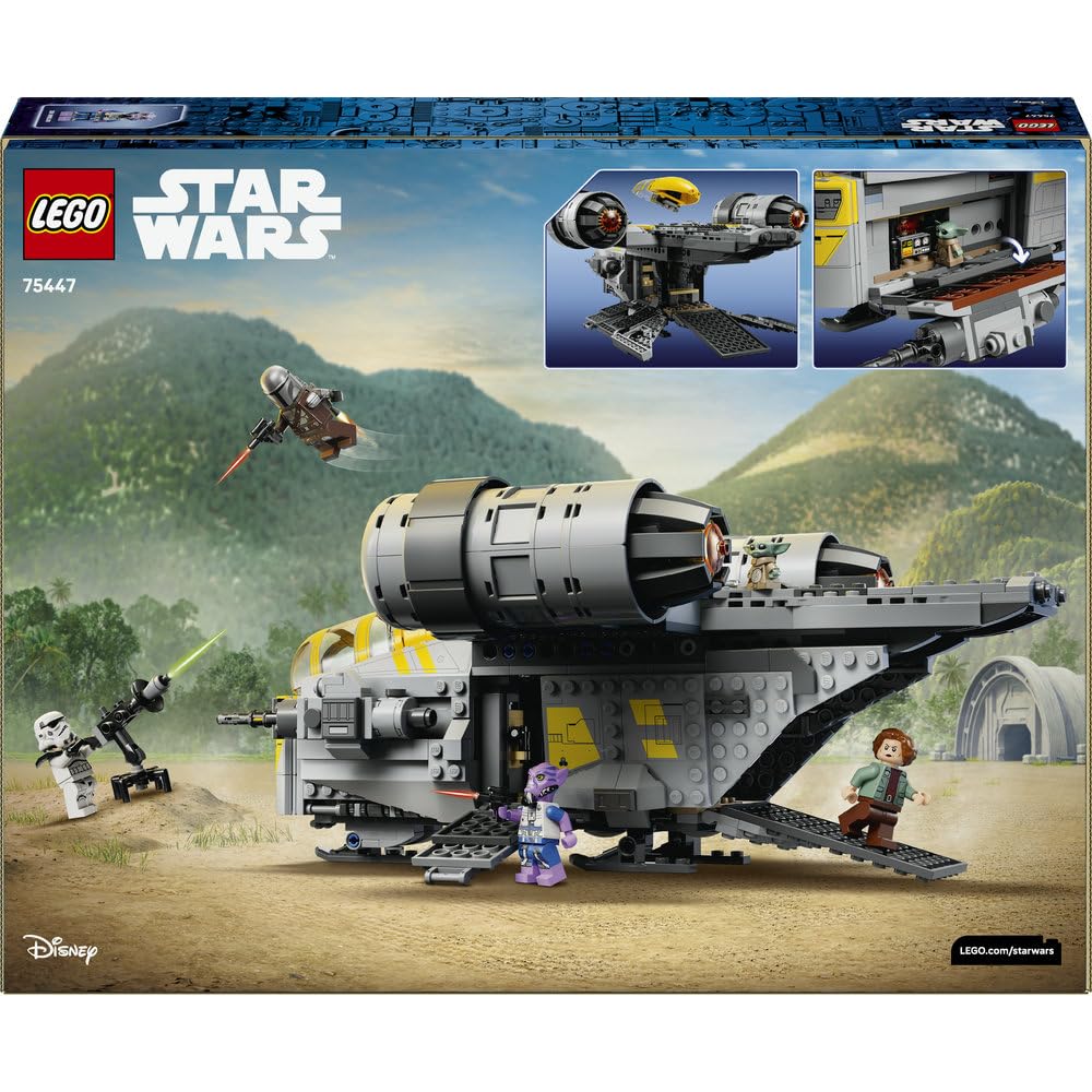 LEGO Star Wars Brzeszczot 75447 | Statek kosmiczny, zabawka dla 10-latka, prezent Star Wars dla dzieci, klocki dla chłopca i dziewczynki, 930 elementów
