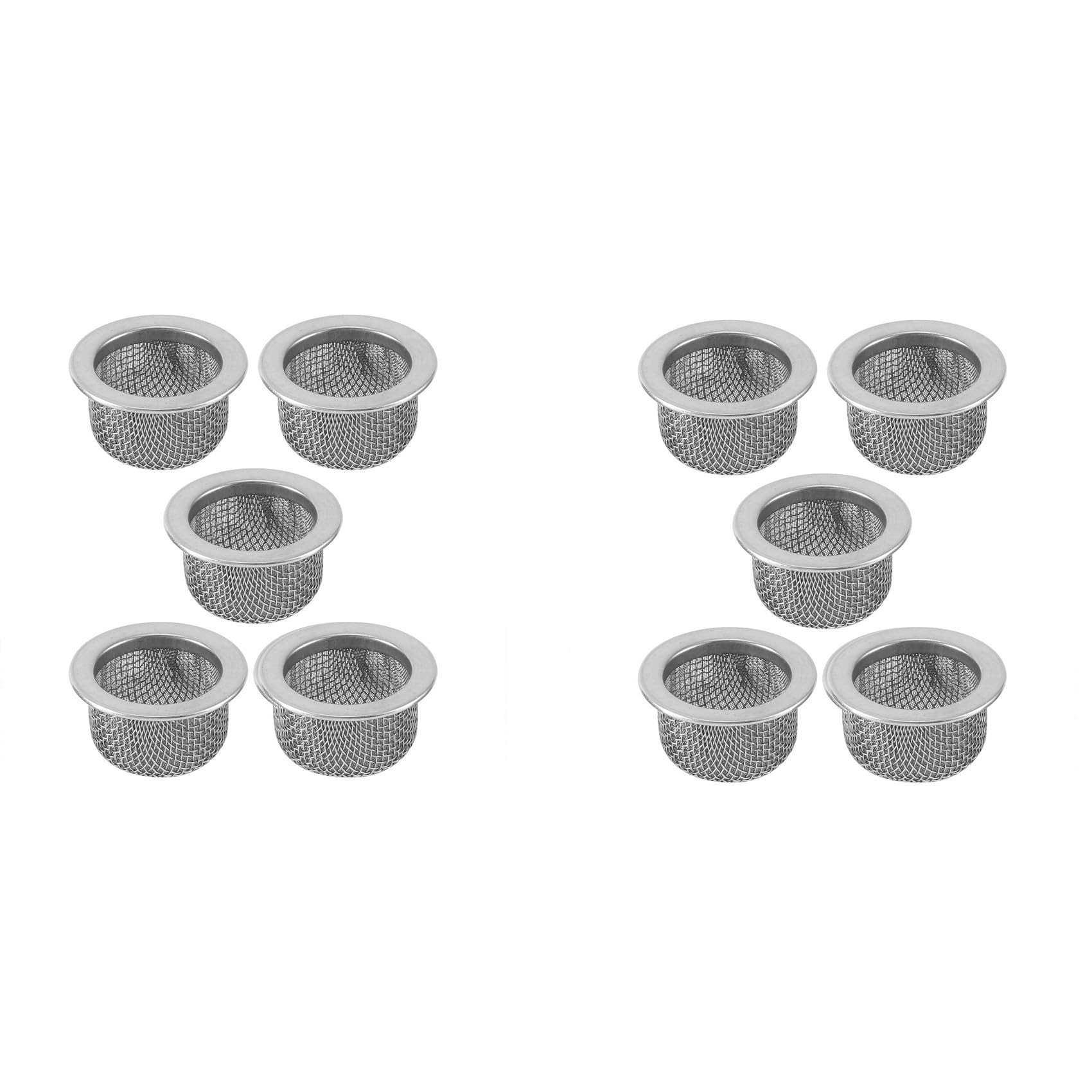 10 Filtri A Doppio Schermo In Acciaio Inox Per Cocktail – Riutilizzabili, Per Whisky E Drink Fatti In Casa