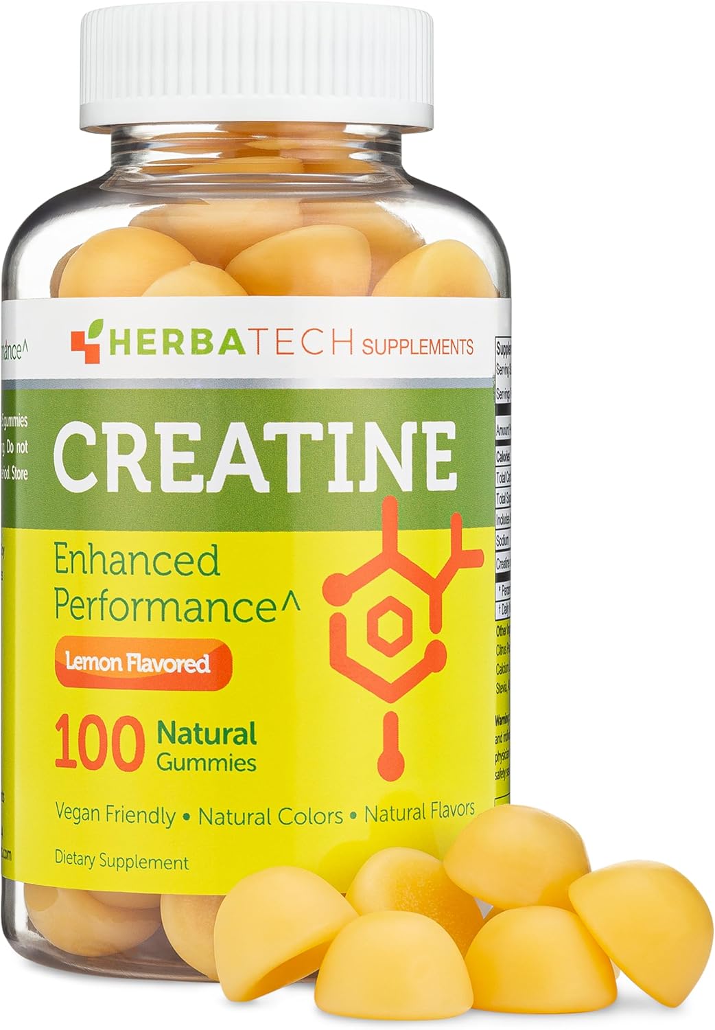Herbatech Supplements Creatine Monohydrate Gummies for Men
