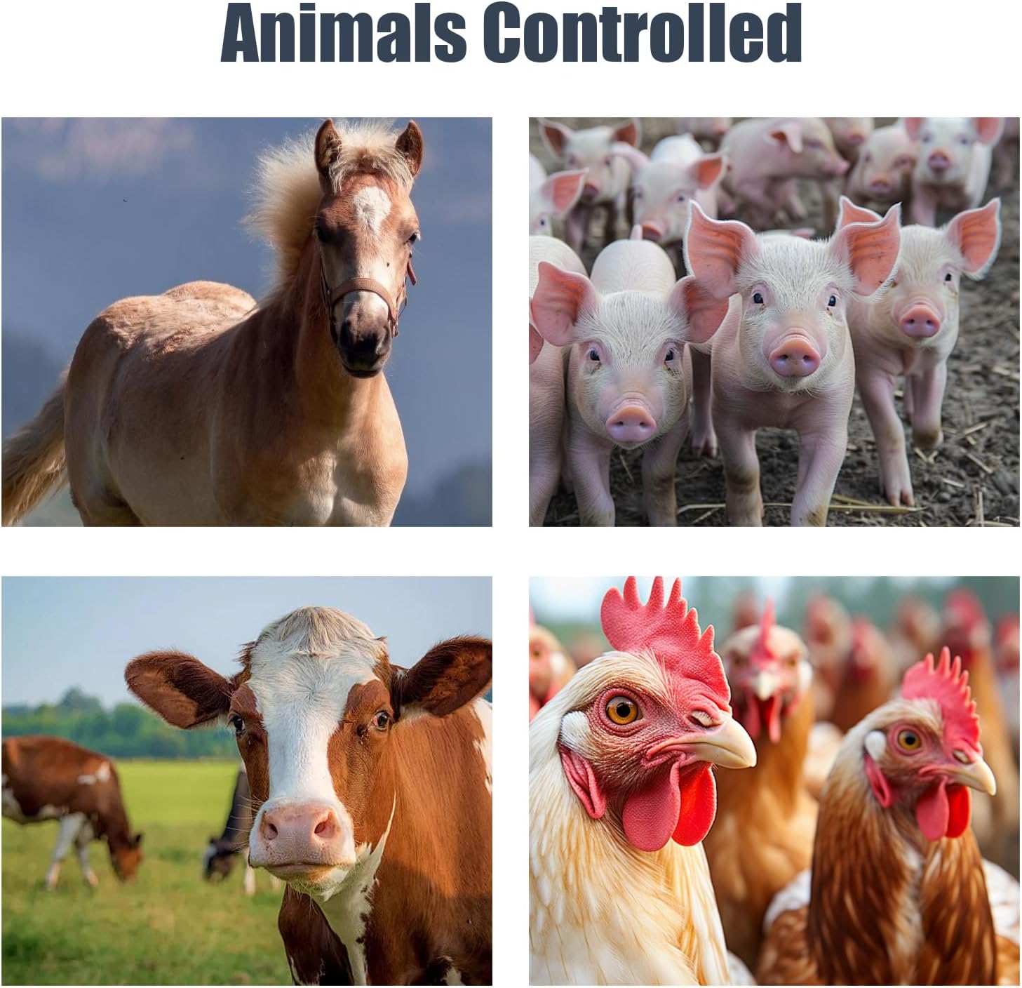 Electric Fence Energizer 5 Miles/ 20 Acres AC Powered 120 Volt, Plug-in Electric Fence Charger Output 0.2 Joule for Preventing Raccoons, Livestock, Squirrels, Chicken Coops, Skunks intruding