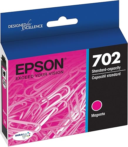Miniatura 21 de Epson T702XL120 DURABrite cartucho de tinta de capacidad ultra-alta, Negro Negro -,Magenta,Paquete combinado negro y color.,Cian,Amarillo