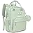 RUVALINO Diaper Bag Backpack-Multifunction Baby Travel Bag with Changing pad, Insulated Bottle Holders & Pacifier Case, Large Capacity, Waterproof, Mint Green