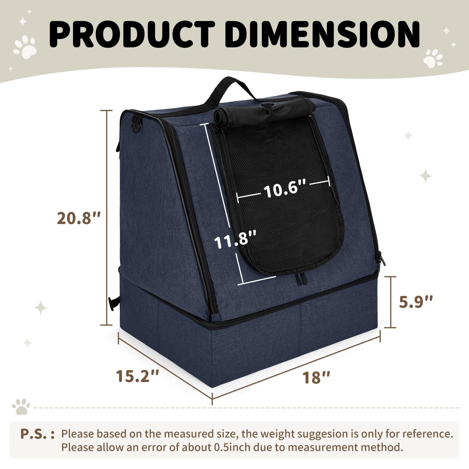 apollo walker Lettiera portatile per gatti con borsa impermeabile e