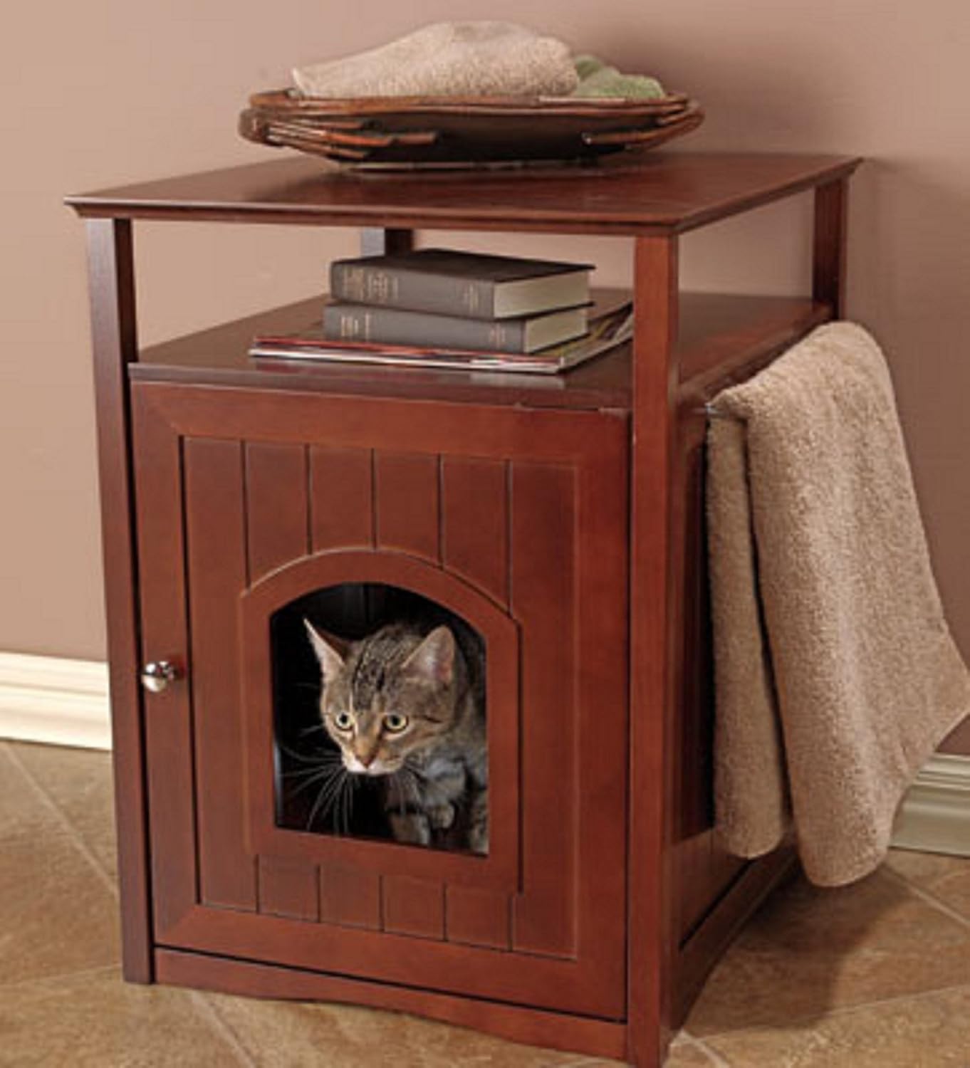 litter box nightstand