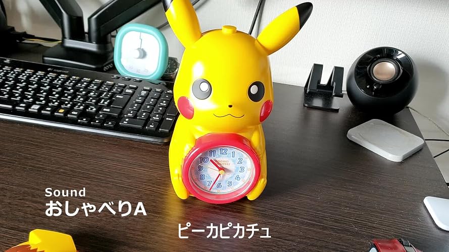 Amazon.co.jp: セイコー クロック 目覚まし時計 置き時計 キャラクター