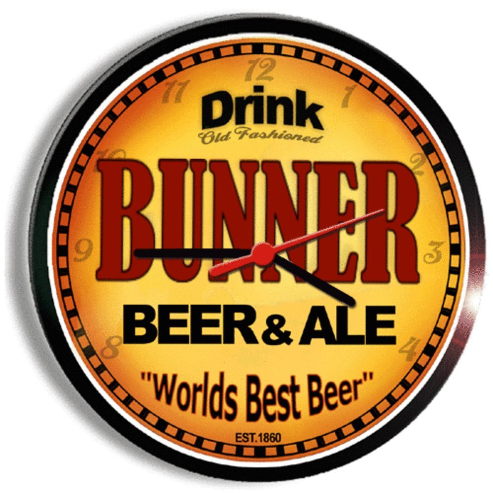 Bunner Beer and ale Cerveza Wall Clock