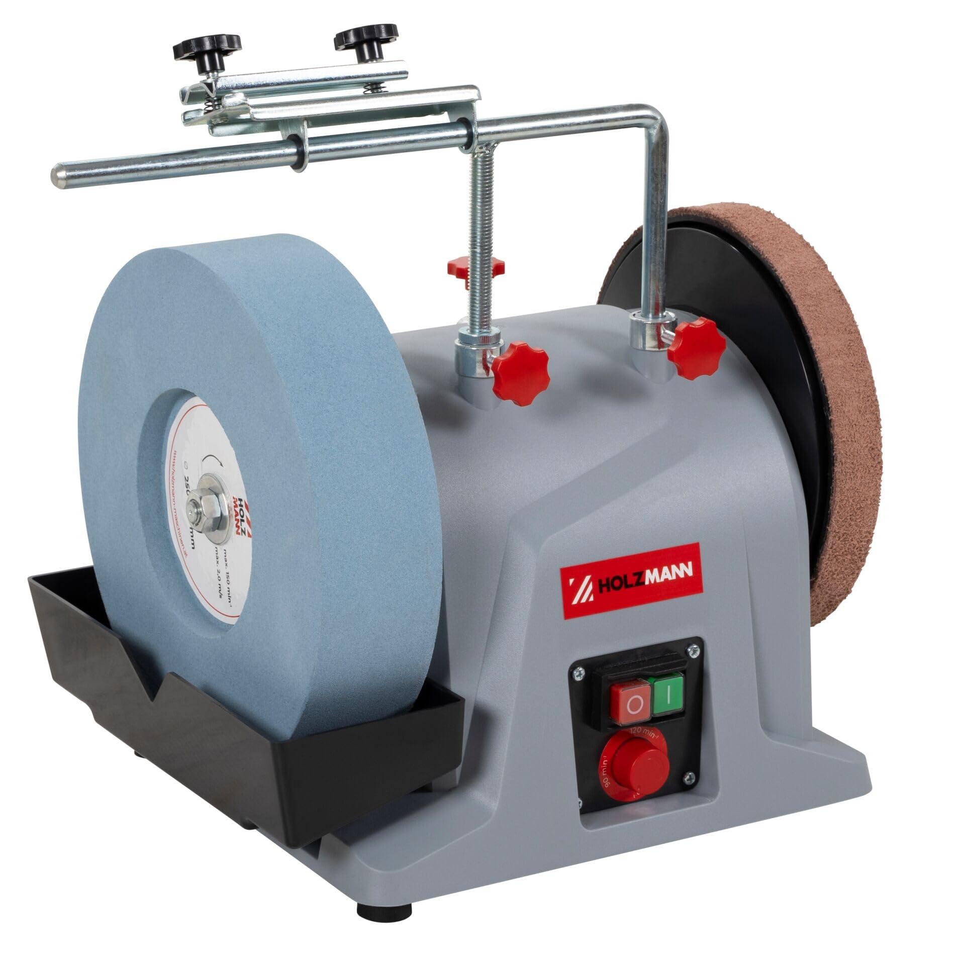 Holzmann Wet & Dry Sharpener NTS250S 250x63mm 180W Variable Speed Tool