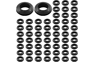 60 Pcs 1/2" Rubber Grommets for Hole Protection