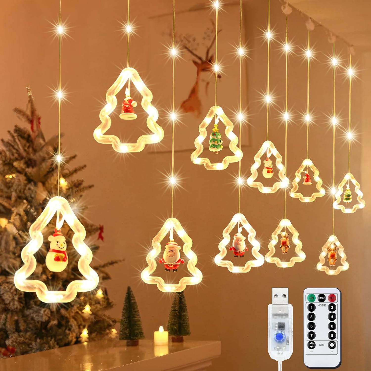 Kerstverlichting Raam Binnen Led Kerstverlichting Raam Binnen Led