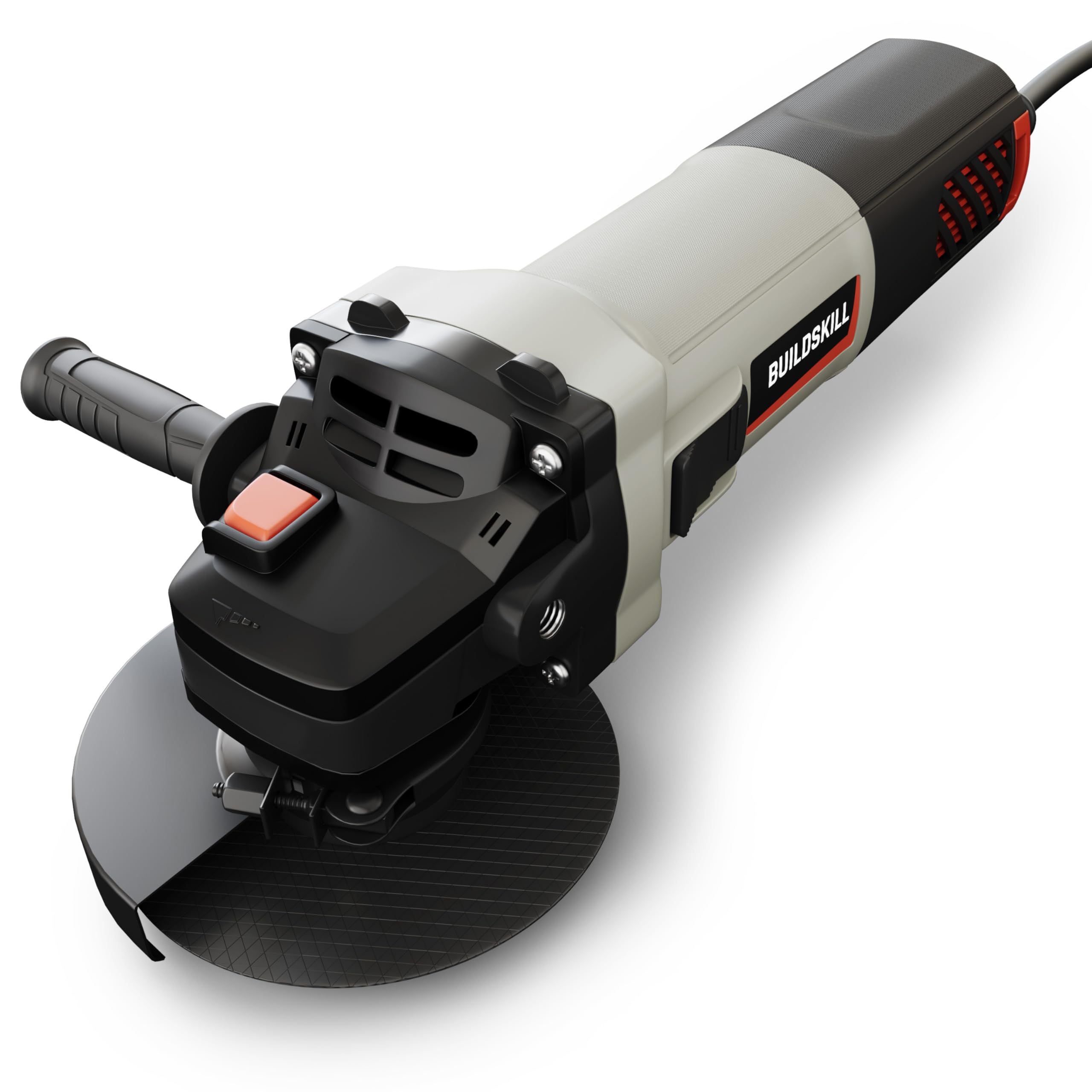 BUILDSKILL 1100W Angle grinder machine | 125mm | M14 | 6000-11000 RPM Variable speed | Copper motor | Quick change guard | Two position Side handle | Slim body grinding machine (6 months warranty) (B0D6MN1S76) Amazon Price History, Amazon Price Tracker