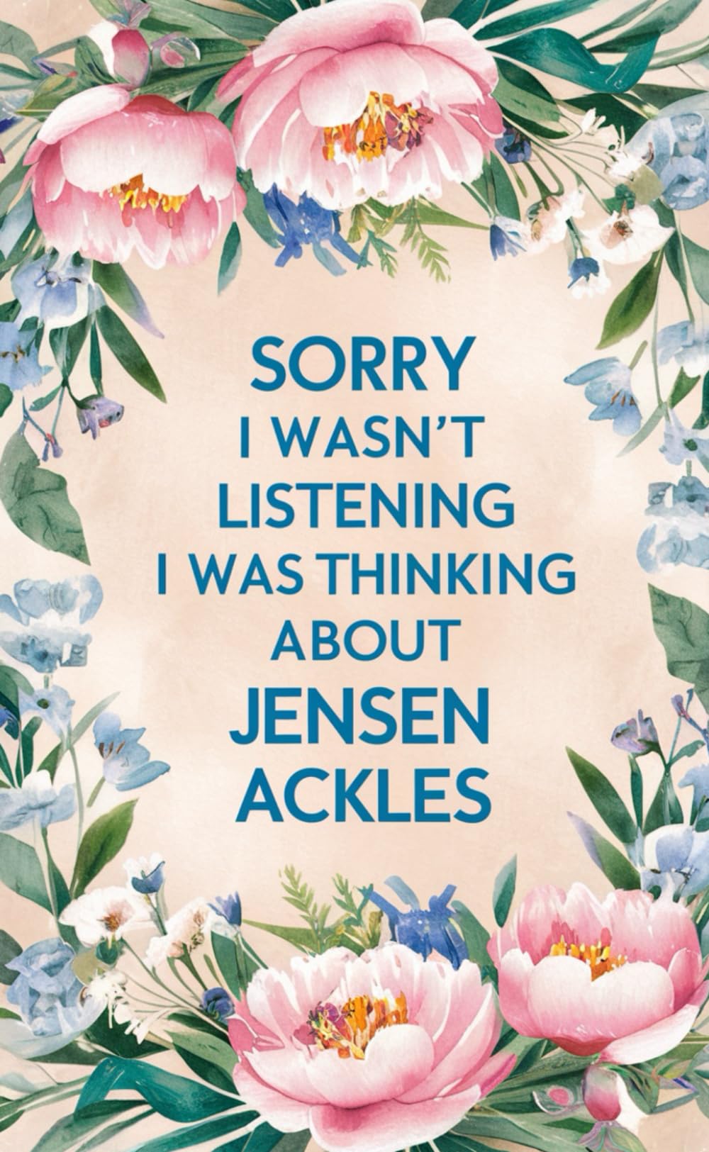 Sorry I Wasn't Listening I was Thinking about Jensen: 2025-2029 Pocket Planner for Purse