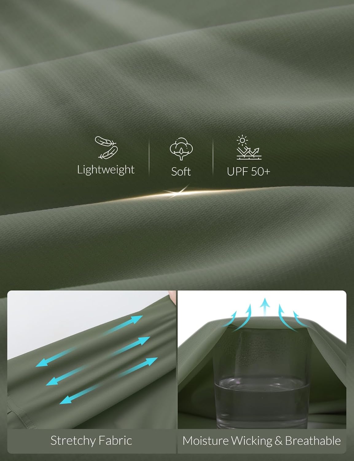 baleaf Women's Golf Pants with Belt Loop Deep Pockets Stretch Travel Casual Work Petite Ankle Slacks Lightweight - Image 5