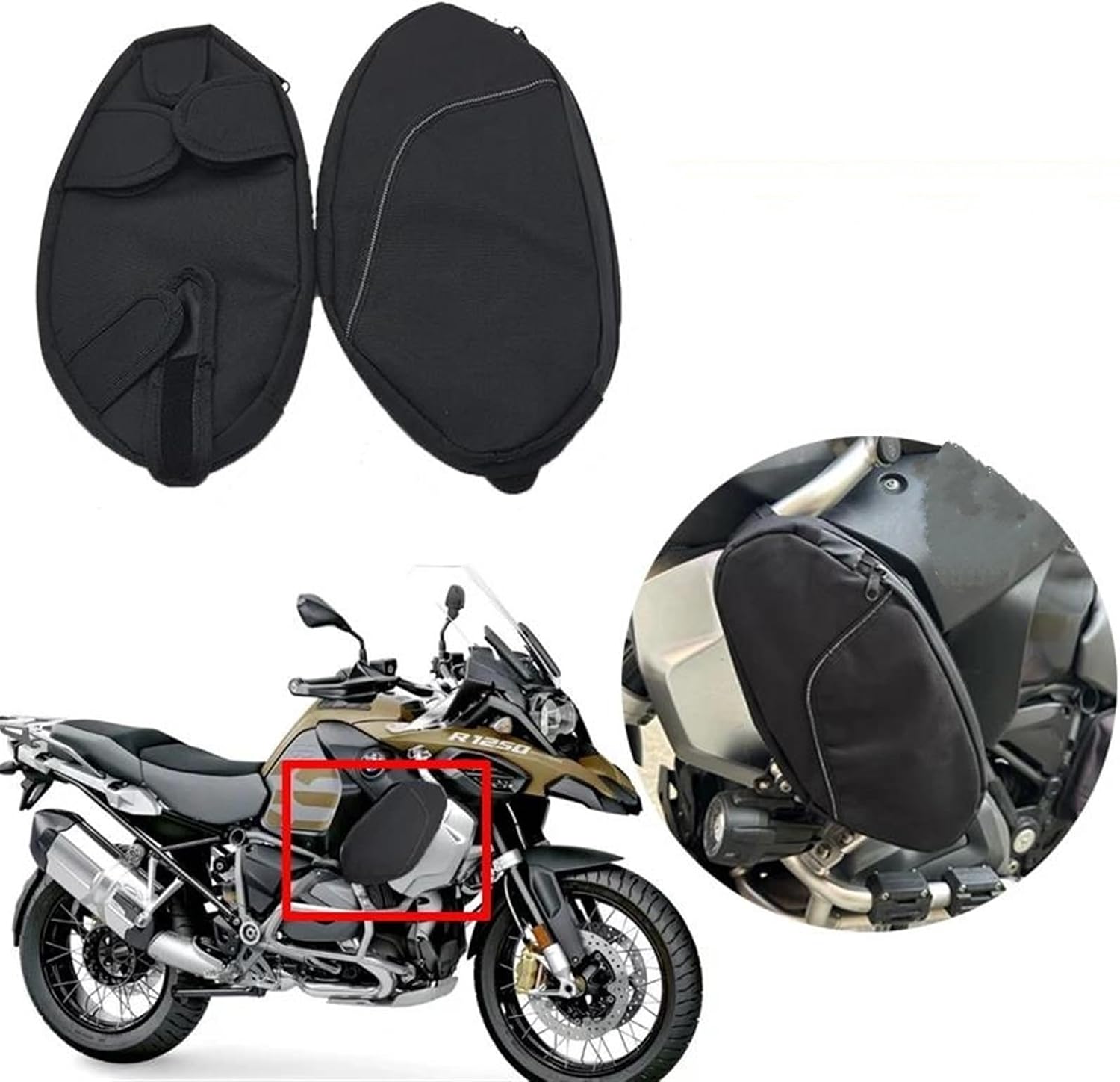 オートバイアクセサリー防水修理ツール配置バッグパッケージツールボックス BM&amp;W R 1250 GS ア 【スズキブルバード】