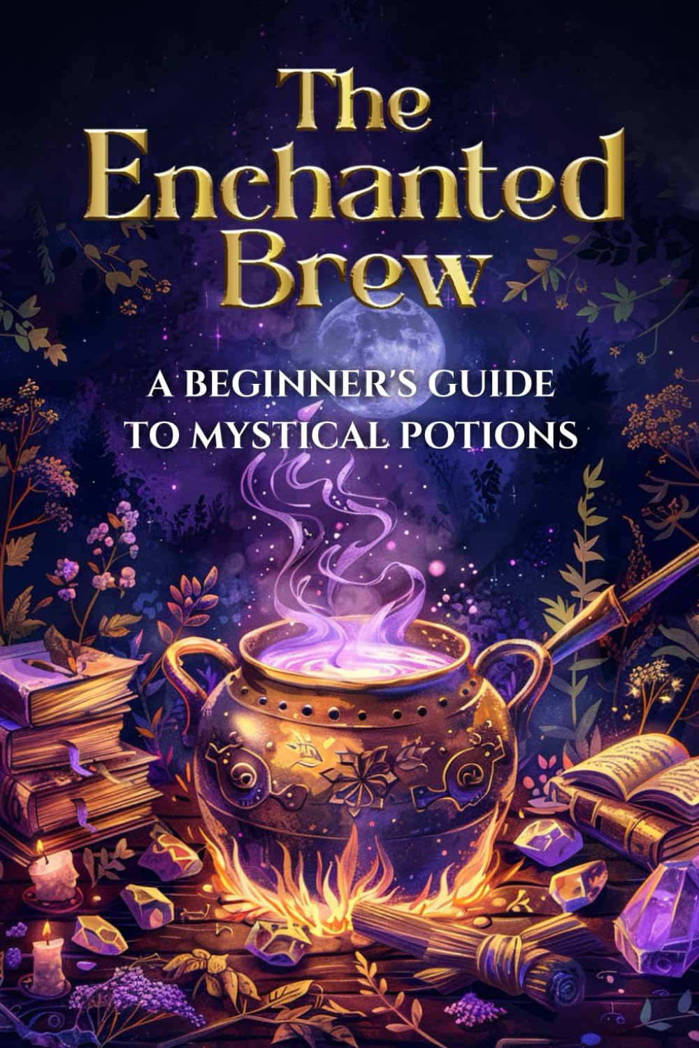 The Enchanted Brew - A Beginner's Guide to Mystical Potions; Potion Making Book, Beginner's Herbalism Guide, Magical Potions Recipes, Mystical Alchemy ... Rituals, and Lore for the Modern-Day Witch