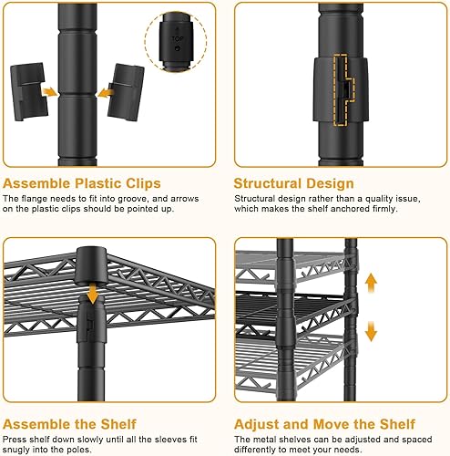 Miniatura 7 de H5C Perchero con Cubierta, Armario Portátil para Colgar Ropa, Percheros de Ropa Cubiertos Resistentes, Percheros de Ropa Independientes con Estantes