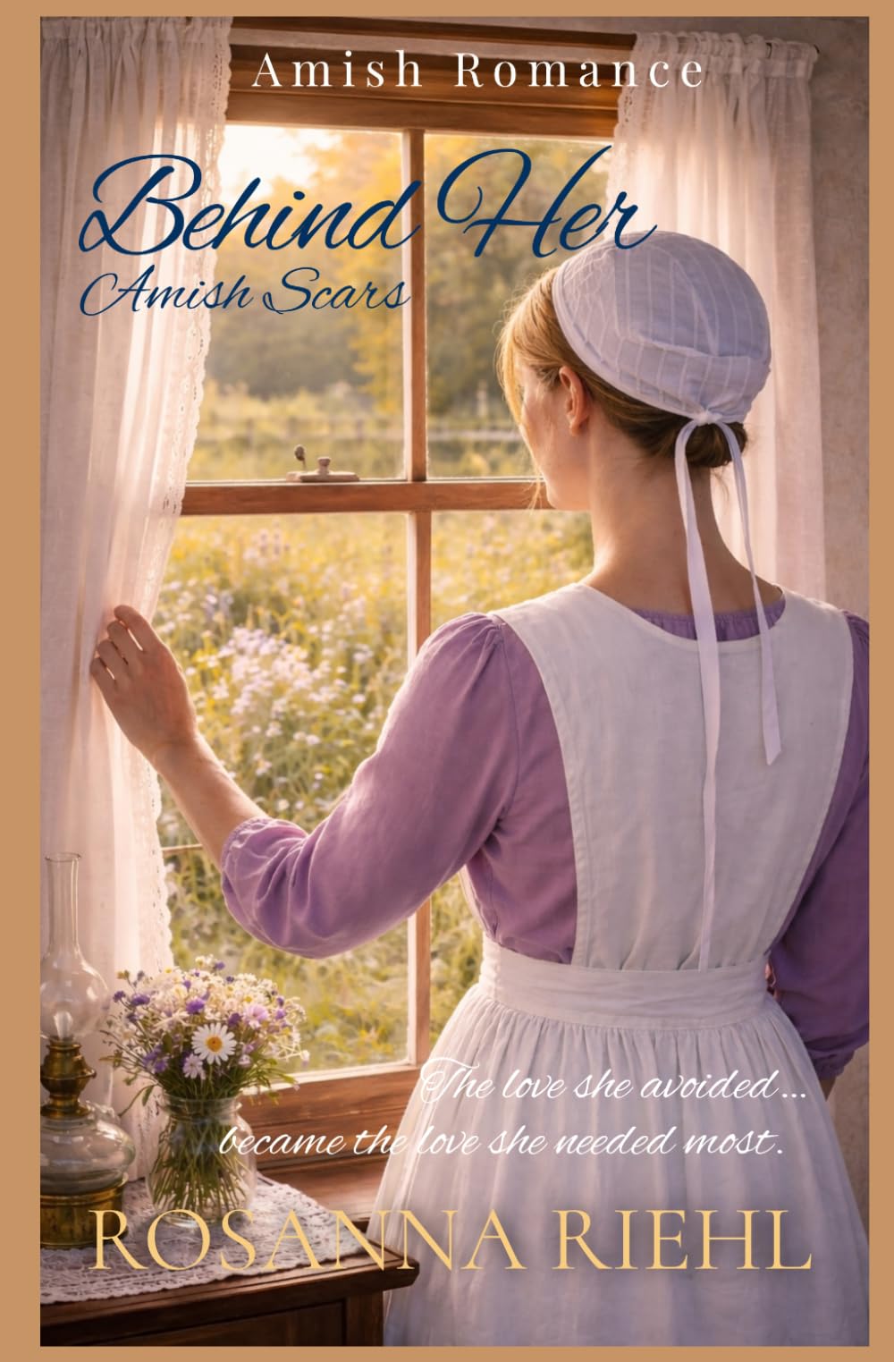 Behind Her Amish Scars (Hidden Amish Love Series)