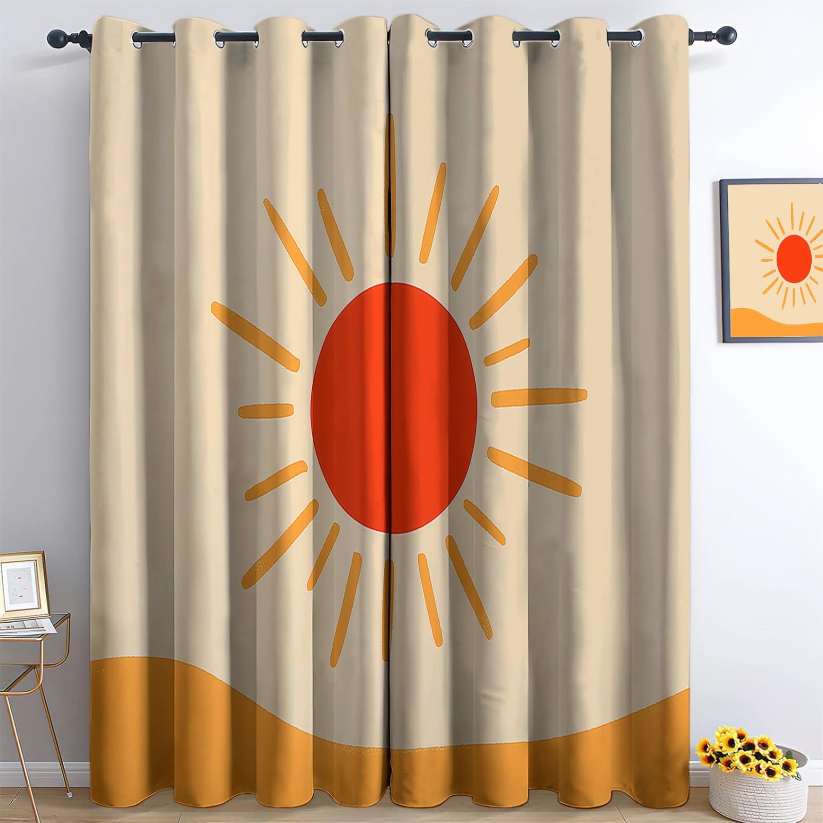 Rideau anti froid pour fenetre occultant thermique beige 140x245 cm vider les courants d'air