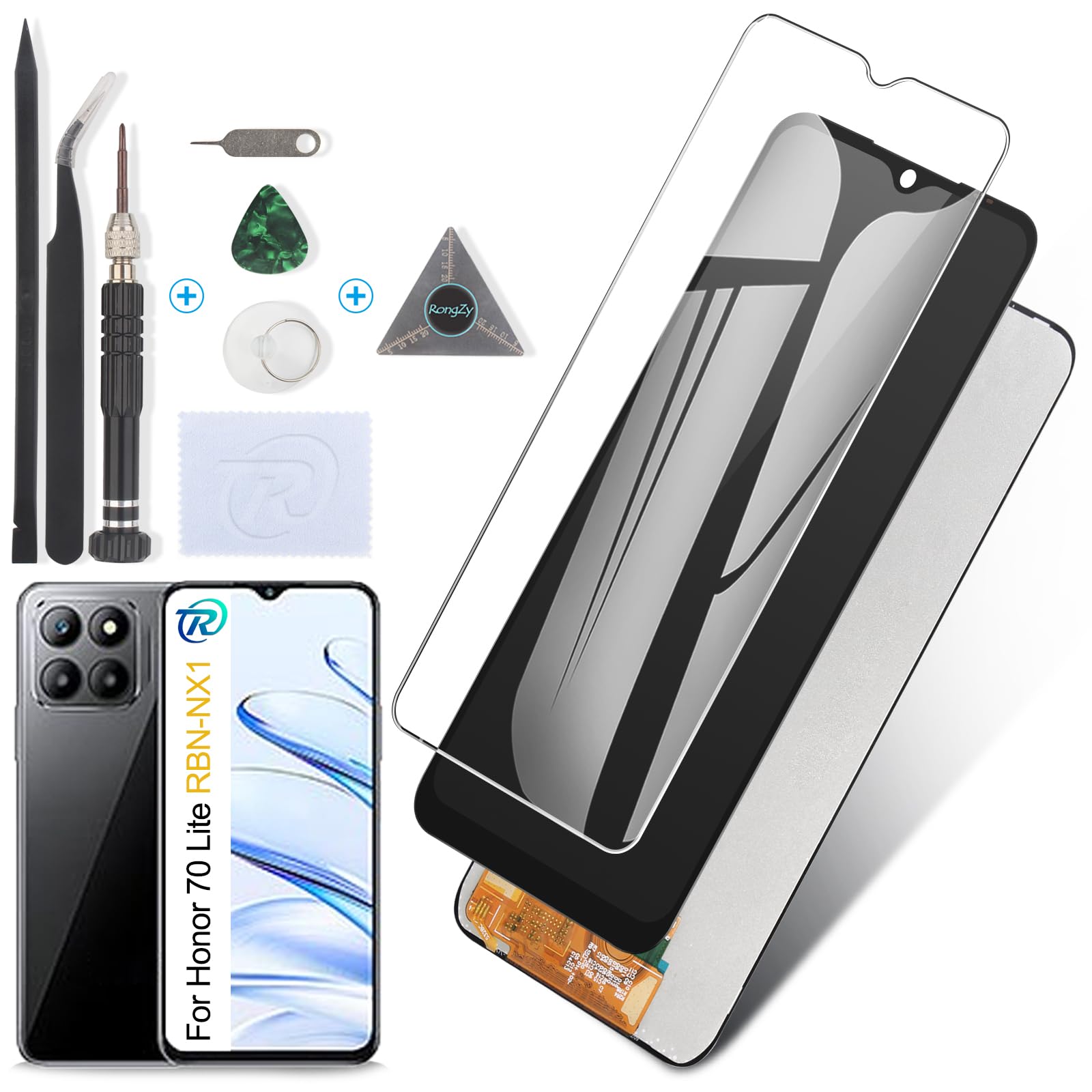 Écran LCD + Verre Tactile Complet Pour Honor 70 Lite 5G (RBN-NX1) + Outils + Colle - Neuf