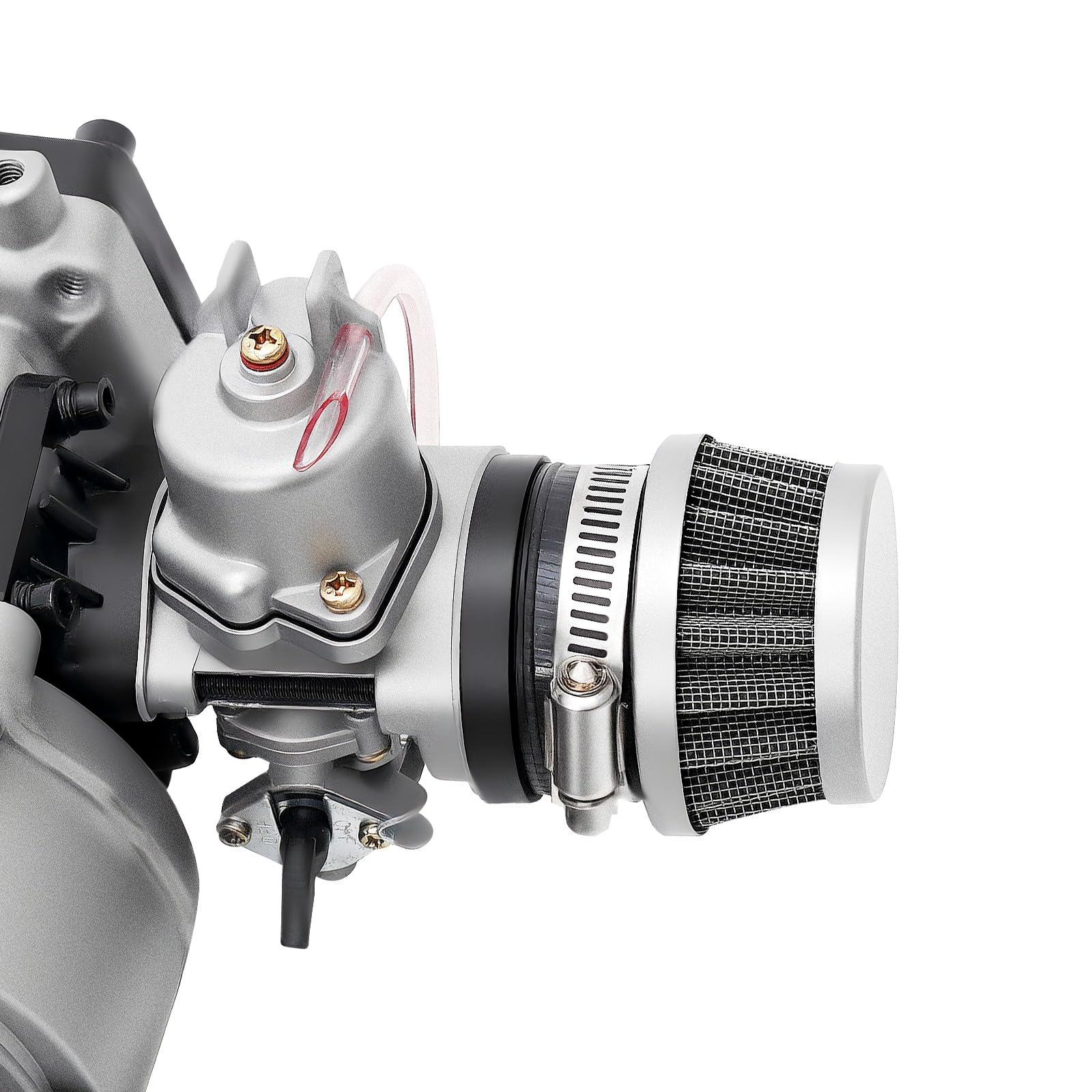 Mini motor de moto de 49 Cm3, motor de 2 tiempos, motor de dos tiempos, refrigerado por aire, apto para motocicletas con motor de dos tiempos, mini motocicletas todoterreno
