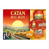 Devir – Catan Big Box, gra planszowa, edycja 2025 (w tym gra podstawowa, rozszerzenie dla 5-6 graczy, 2 minimu) (BGCATPLUSP3)