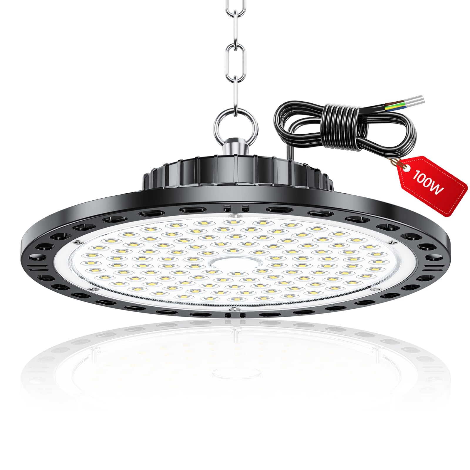 LAMLAMCK LED UFO Industriebeleuchtung - LED Hallenstrahler