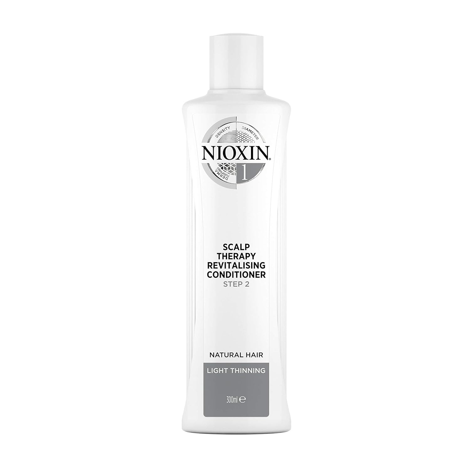 Nioxin Sistema 1, Cabello natural ligeramente debilitado, Champú+Acondionador+Tratamiento
