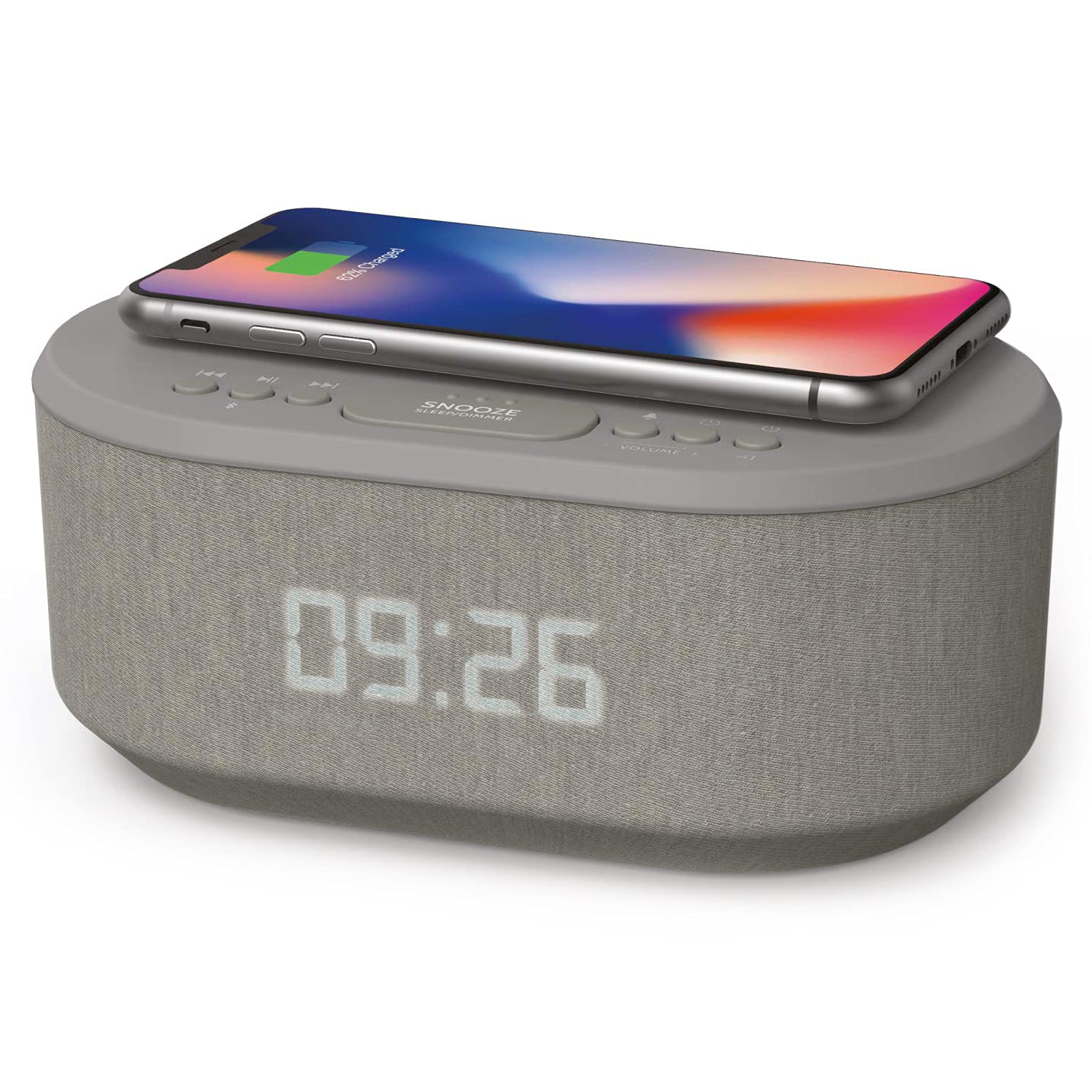 Non Ticking Radio Alarm Clock 
